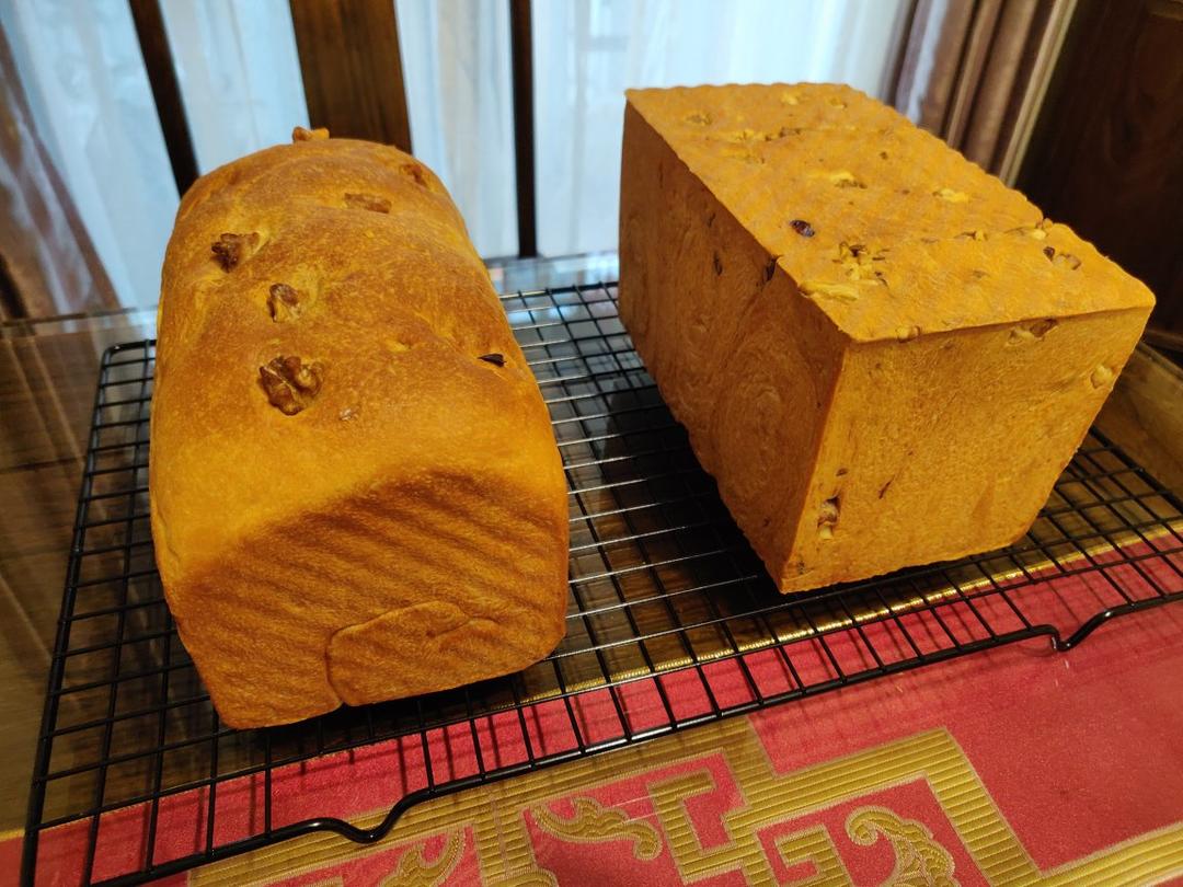 桂圆核桃红糖吐司