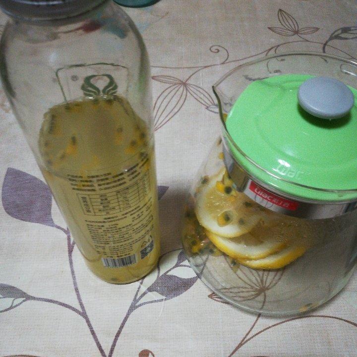 百香果柠檬蜂蜜饮