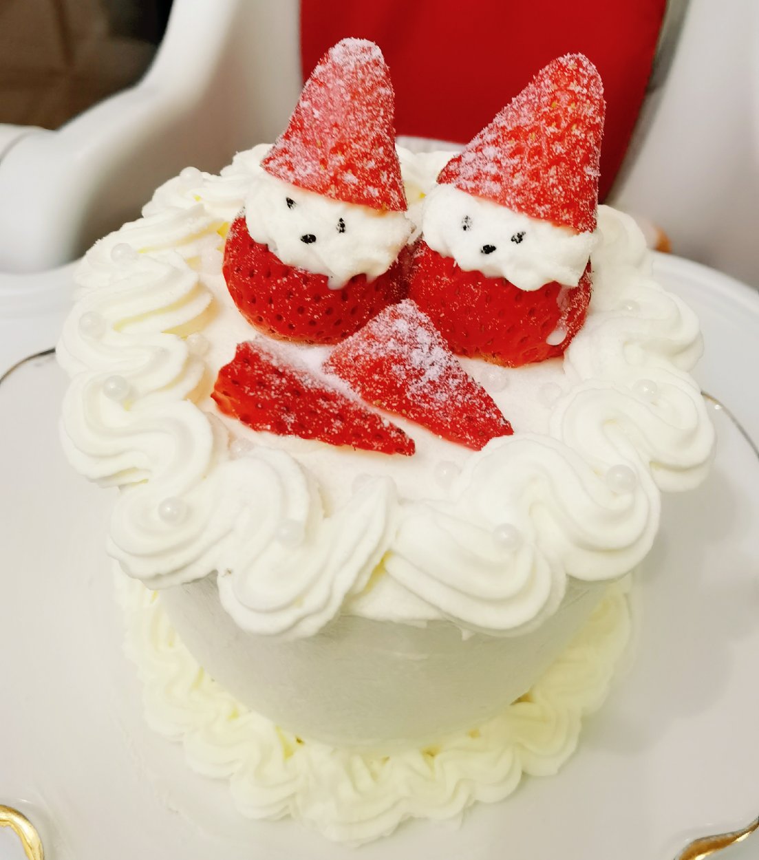 圣诞老人杯子蛋糕【曼达小馆】2016年圣诞Party专场