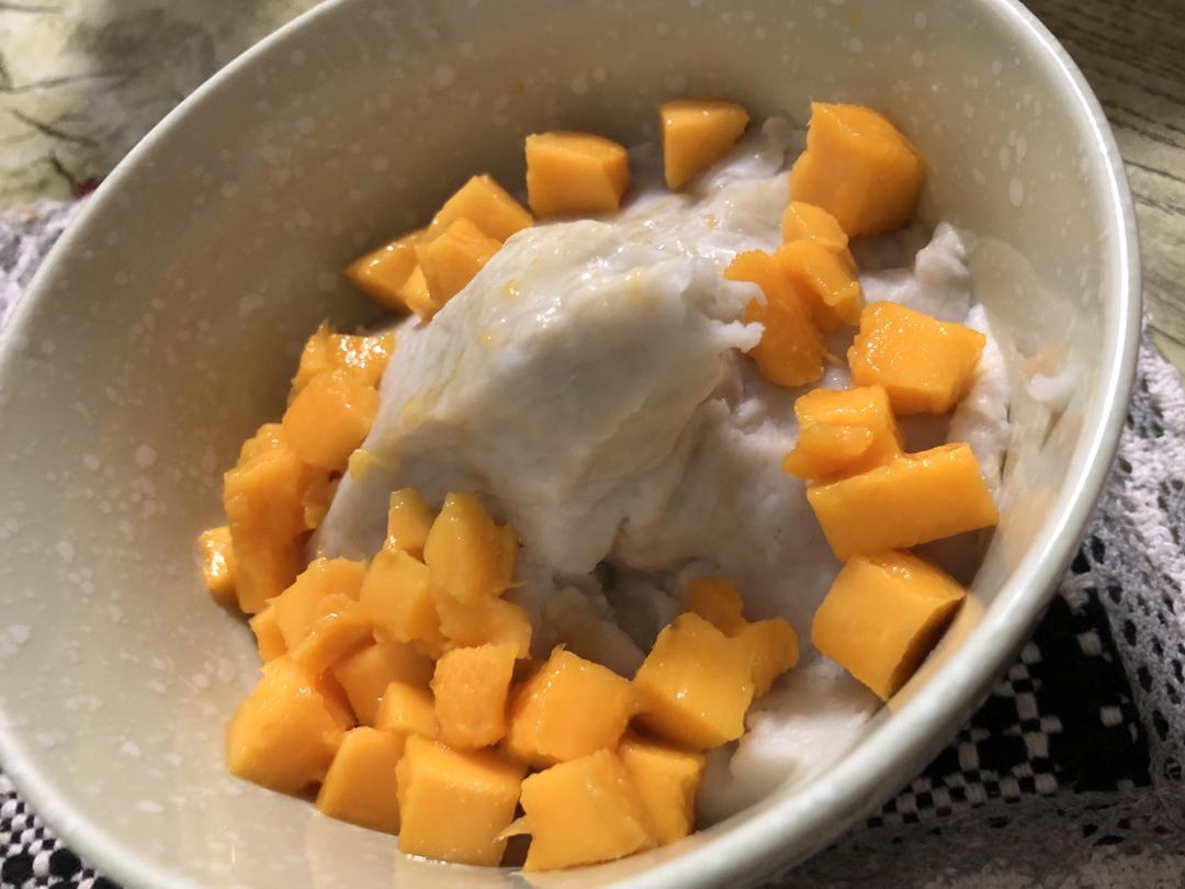 芒果芋头泥的做法