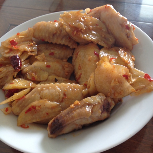 干锅香辣鸡翅