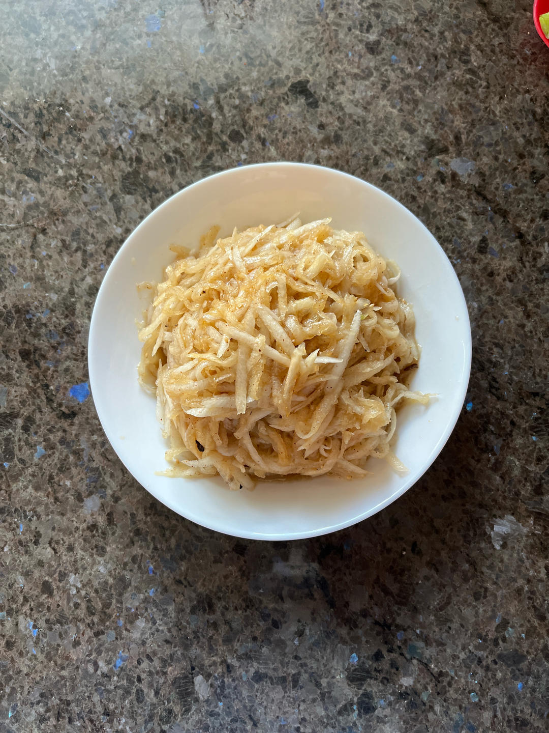 超好吃的凉拌白萝卜丝