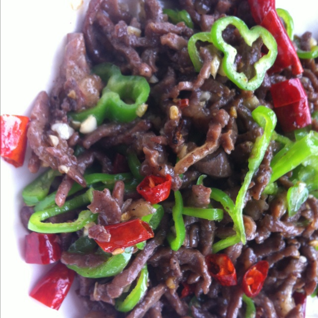 小炒牛肉