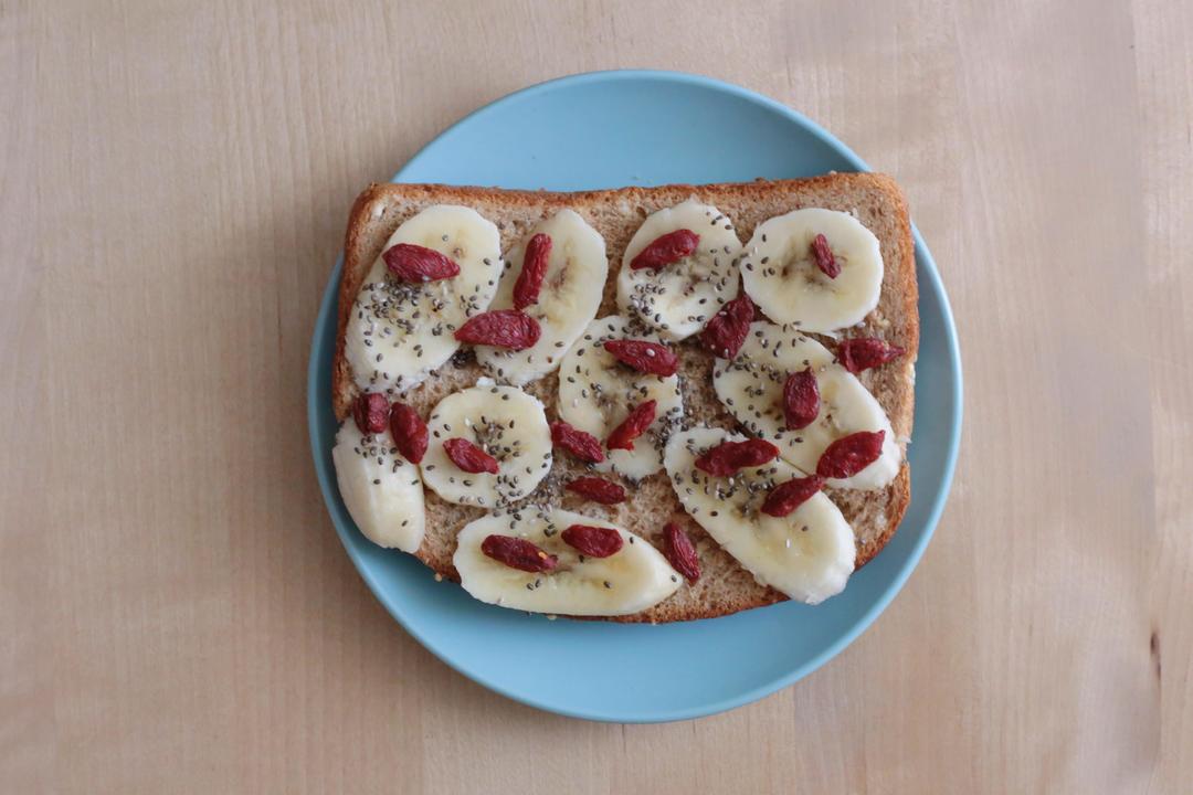 养颜 | 香蕉枸杞吐司