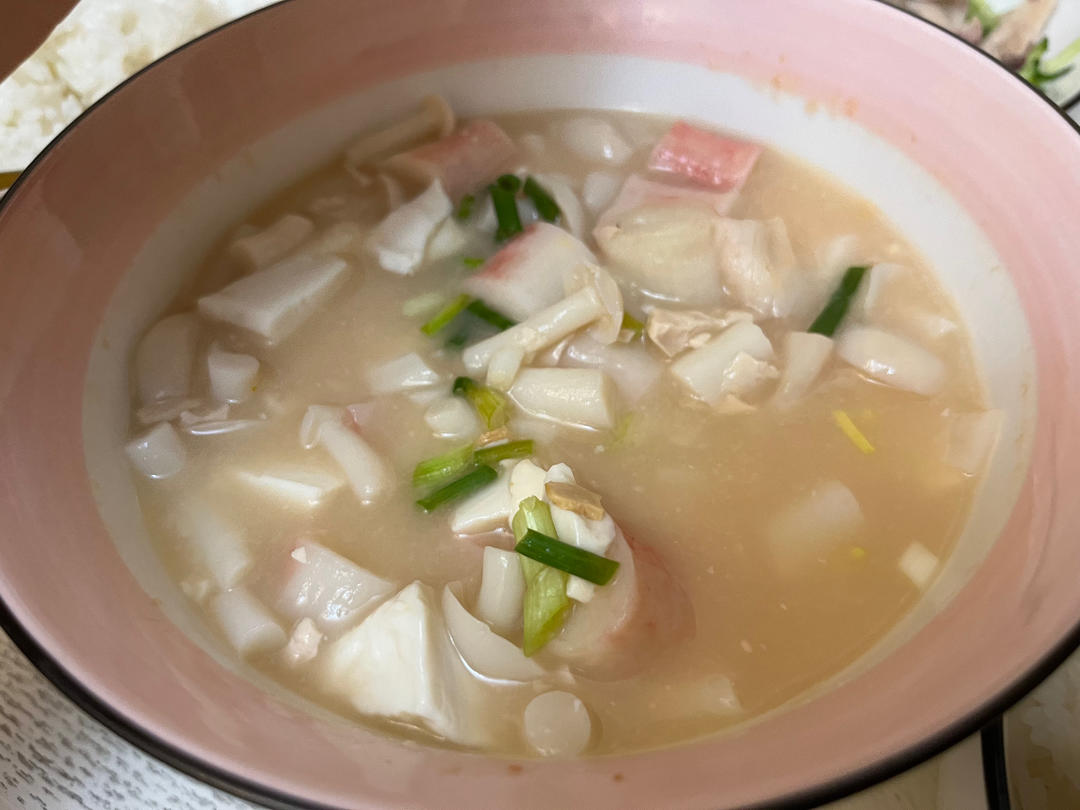 咸蛋黄豆腐羹