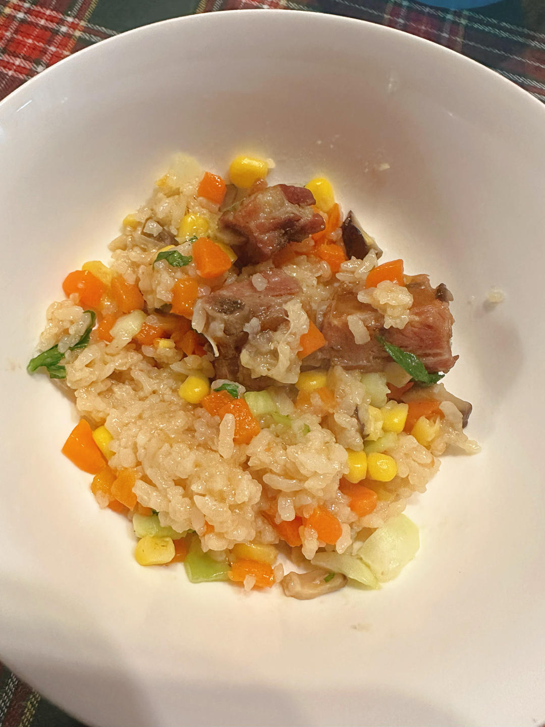 腊排骨焖饭
