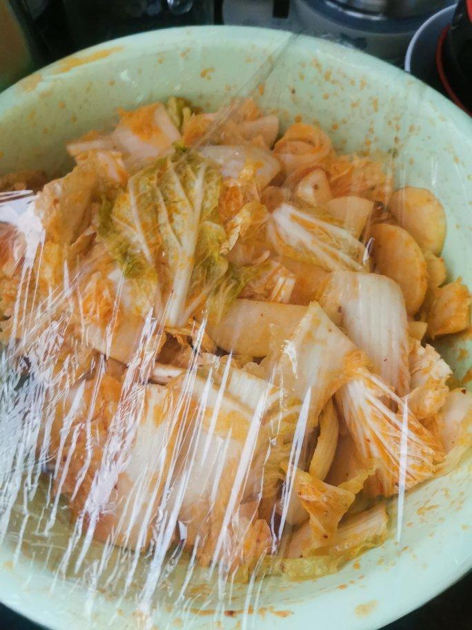 正宗韩国泡菜的制作