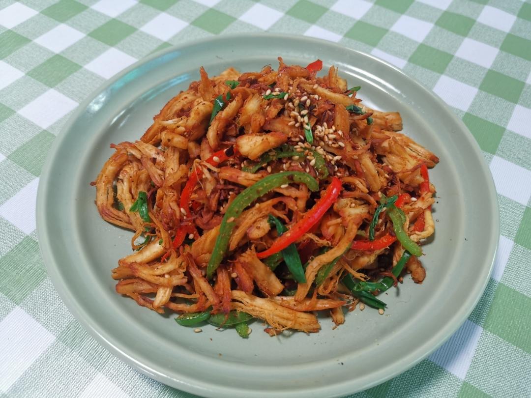 巨好吃‼️追剧时解馋的🔥香辣干煸鸡丝