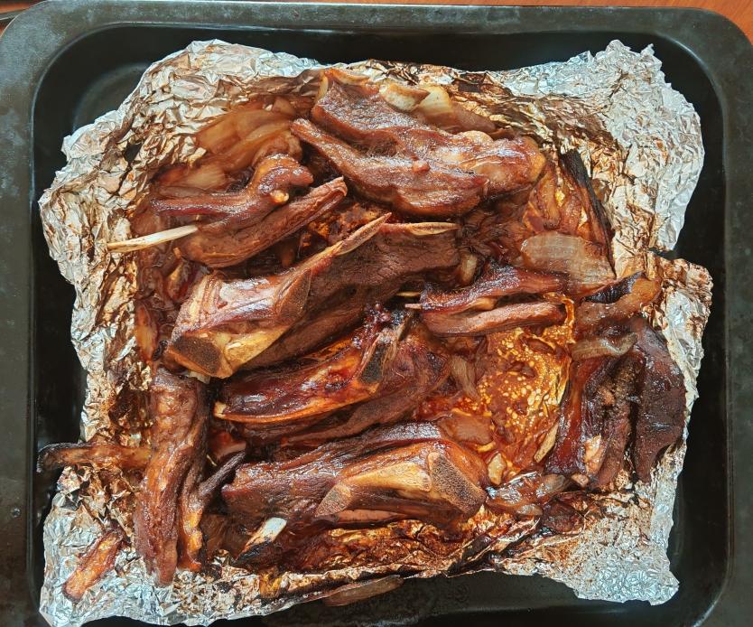 超好吃的烤羊排烤箱版