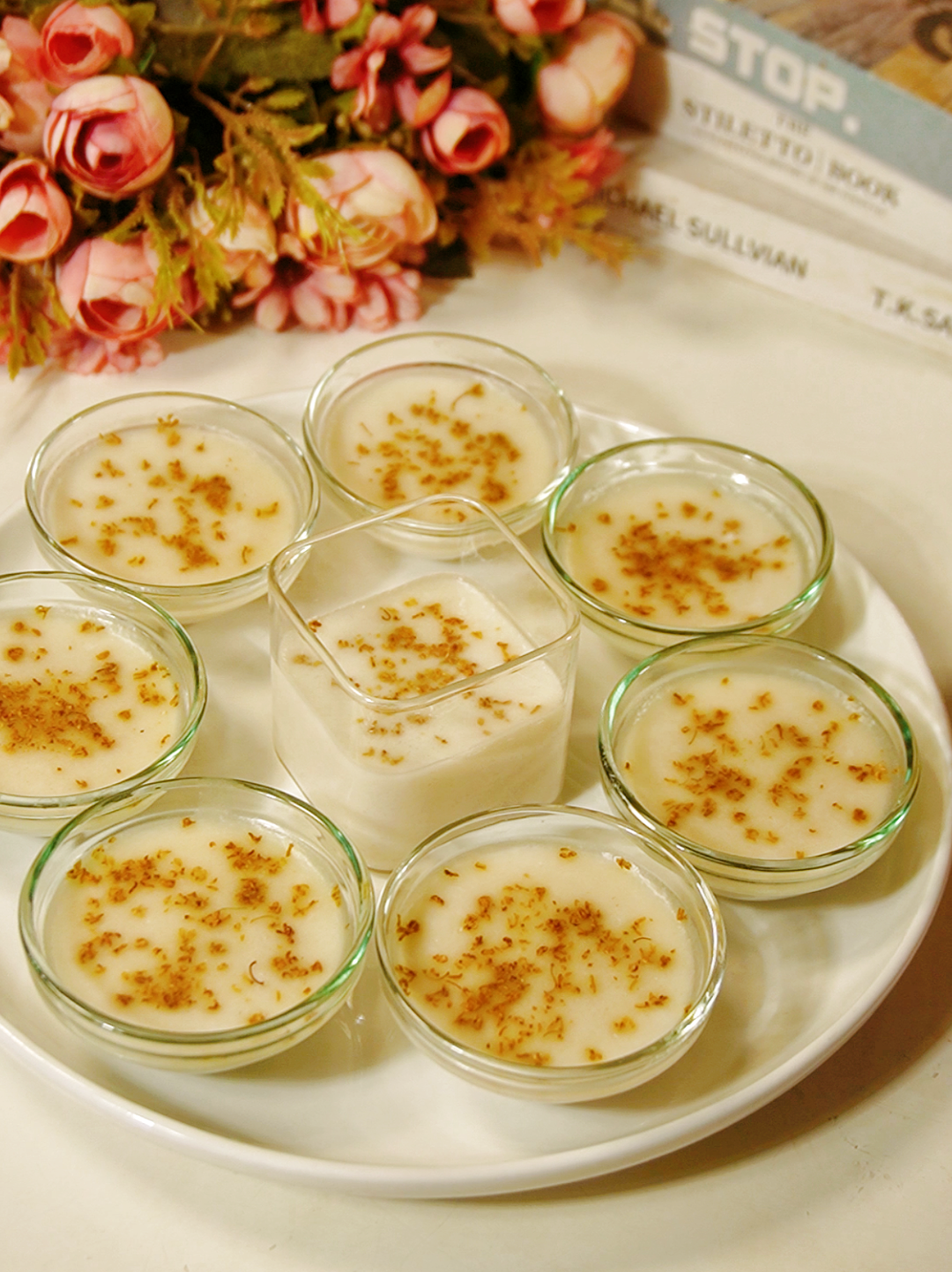 桂花椰汁钵仔糕，软糯弹牙满口香～