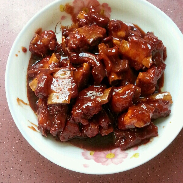 腐乳烧排骨