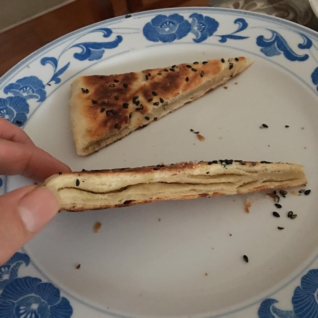 椒盐发面饼 Sesame Pancake