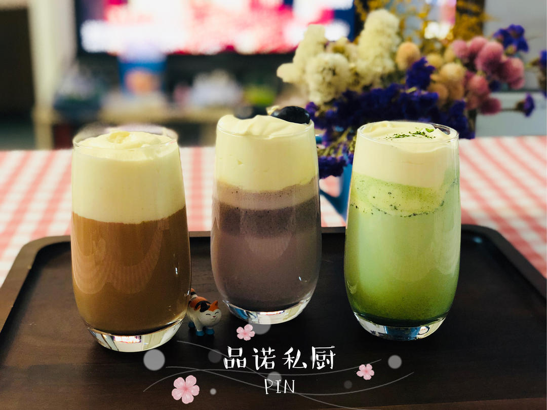 5分钟自制独家芝士奶盖茶