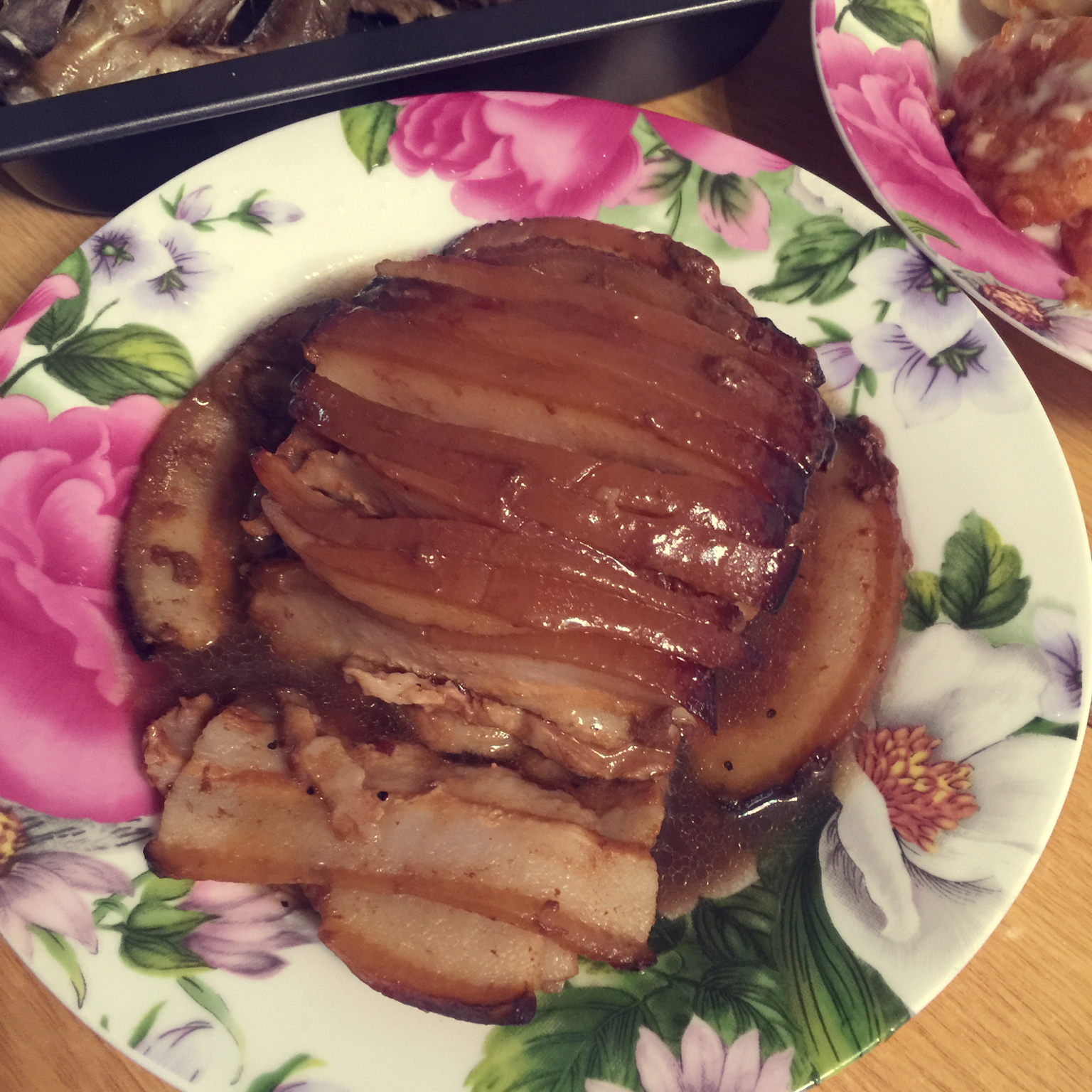 v夜未央v做的梅菜扣肉