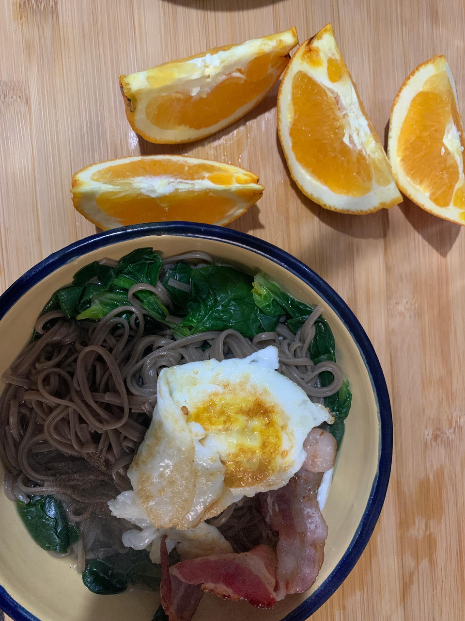 青菜荞麦面