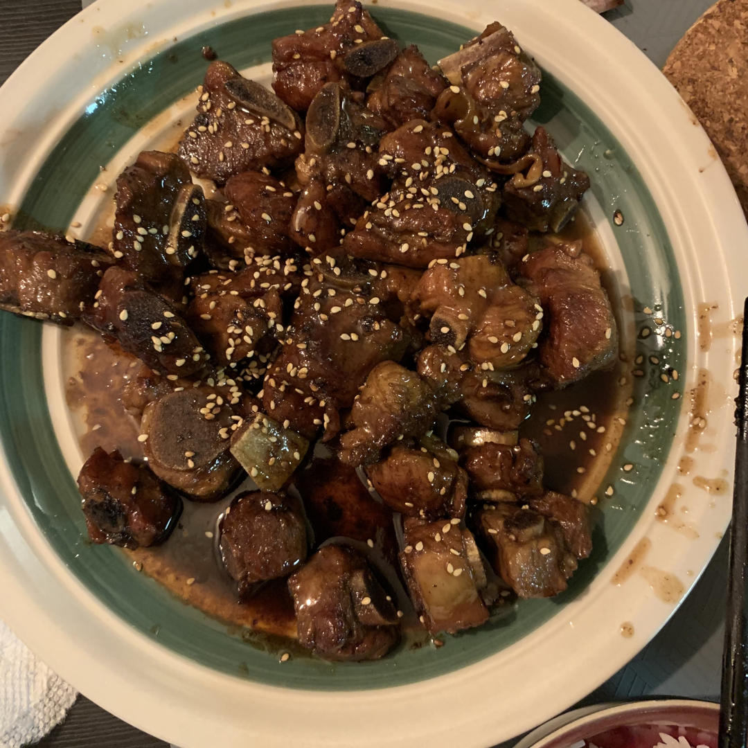糖醋排骨/糖醋小排（不放油）（12345口诀做出正宗上海本帮）