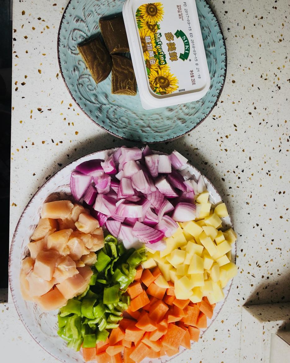 咖喱鸡肉饭