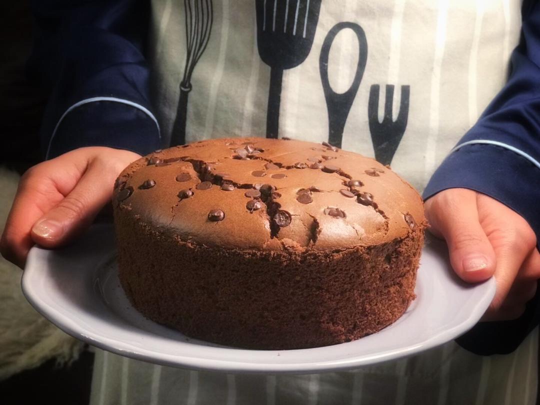 不消泡的巧克力戚风