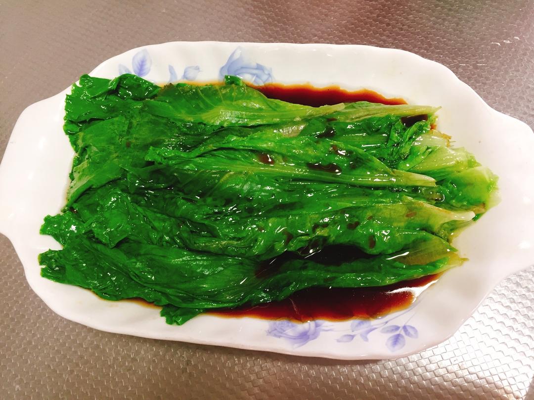 葱油生菜