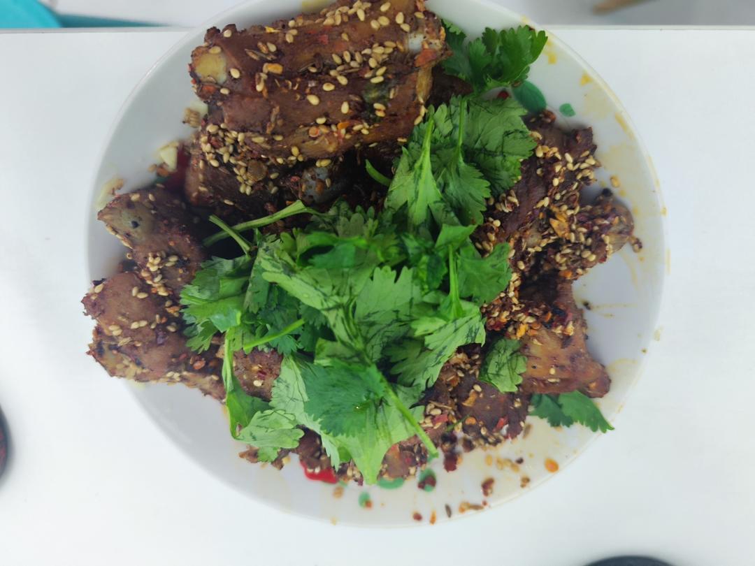 蒜香孜然麻辣排骨
