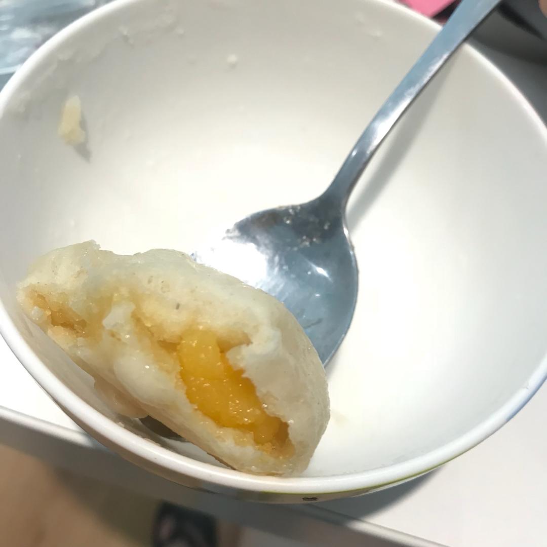 黄金流沙奶黄包-根本停不下来[提供健康版红薯馅心]