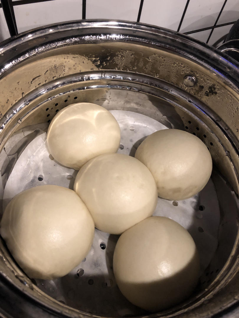 山东呛面馒头～一层一层的剥开，享受纯手工的美味