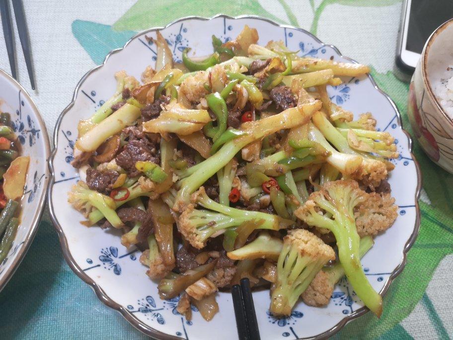 missyou-做的脆香可口的干锅有机菜花