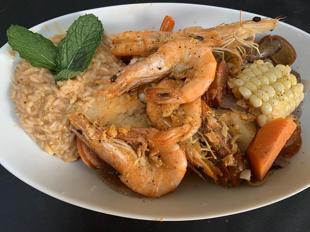 美式海鮮燴飯( Seafood Gumbo )的做法