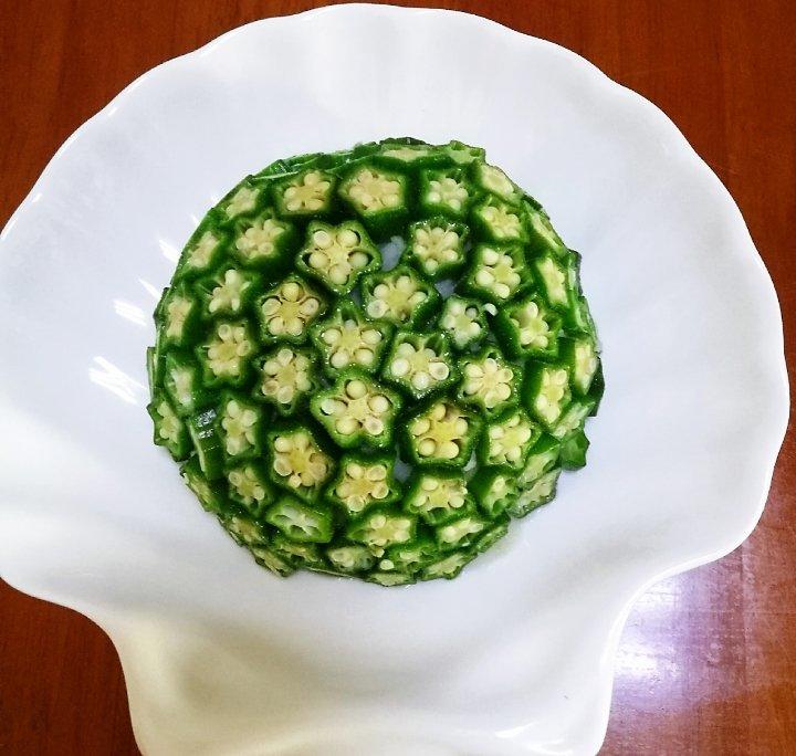 土豆泥秋葵