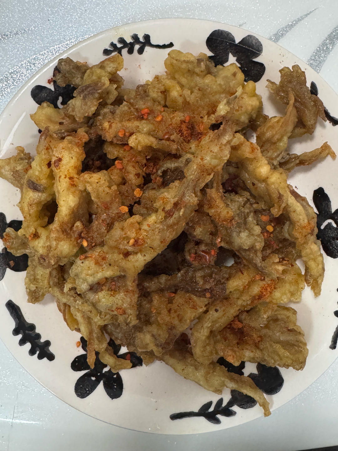 炸蘑菇