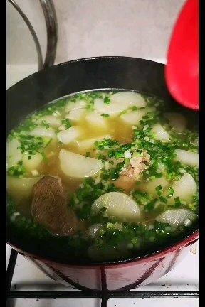 羊肉炖白萝卜