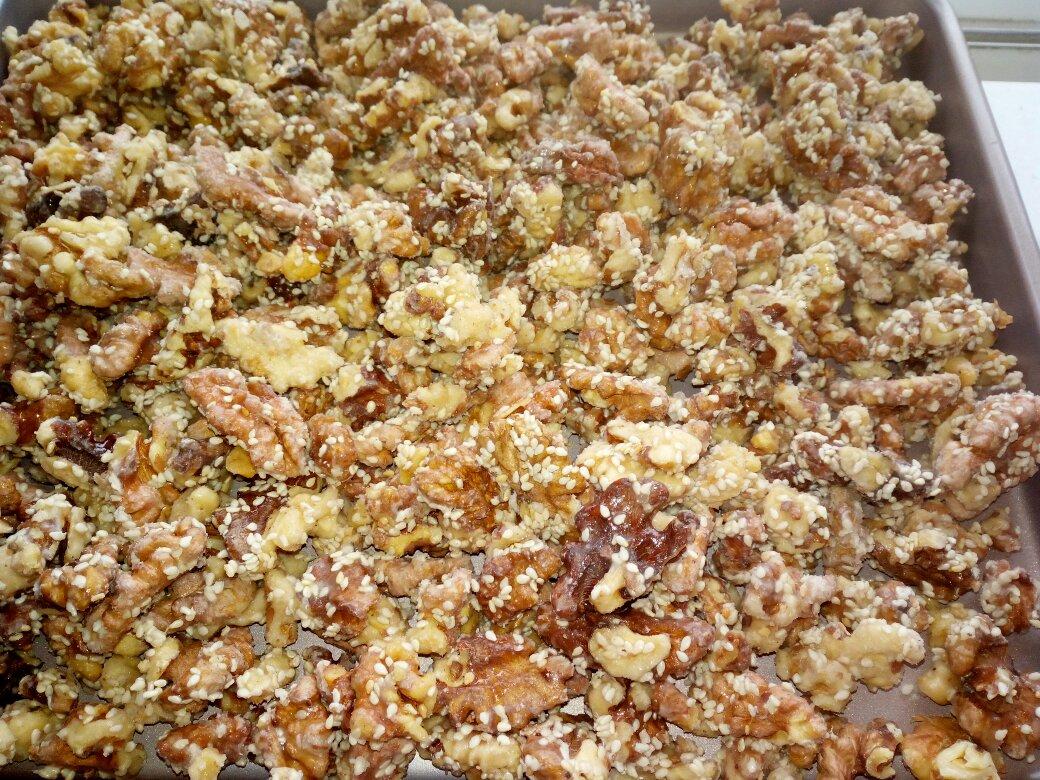 【琥珀核桃仁】冰糖无油不粘手