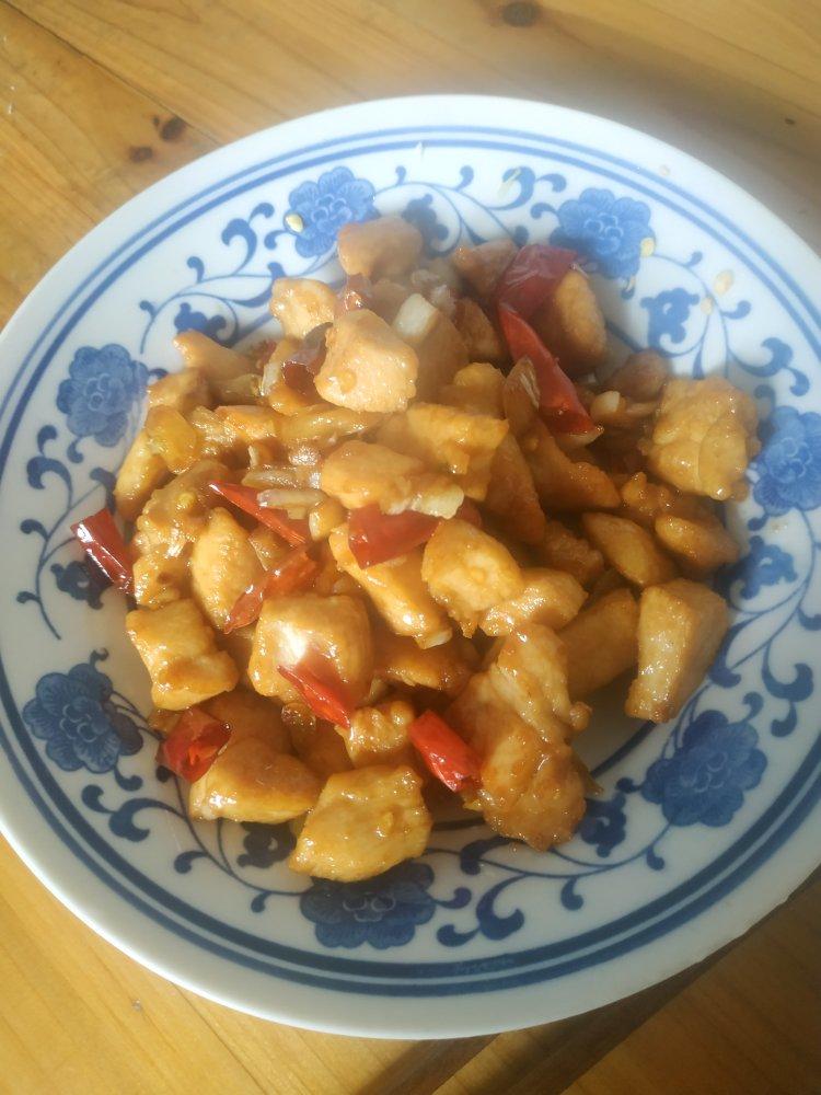 辣子鸡丁（鸡胸肉版）