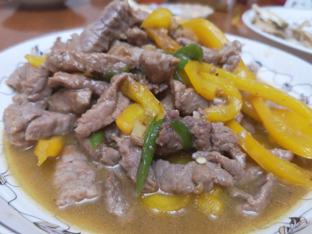 杭椒牛柳黑椒牛柳 终于找到炒出嫩牛肉的办法了 肉片肉丝都适用