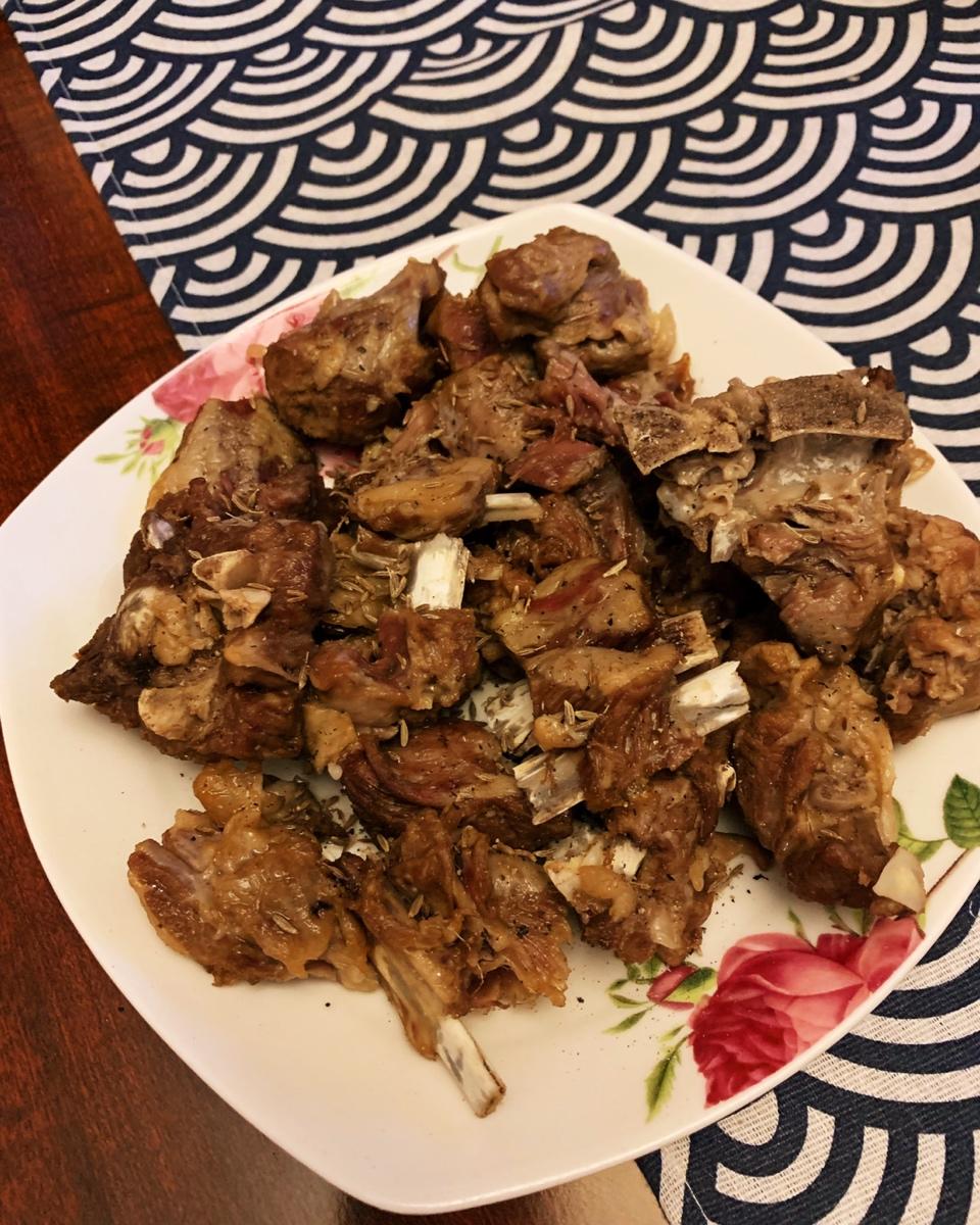 孜然烤羊排
