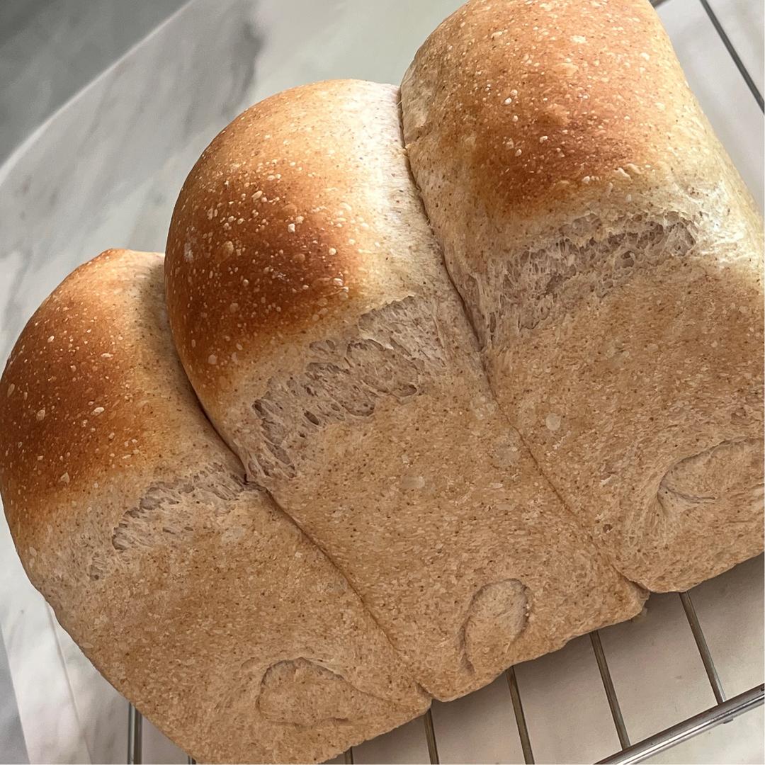 36%全麦吐司的做法