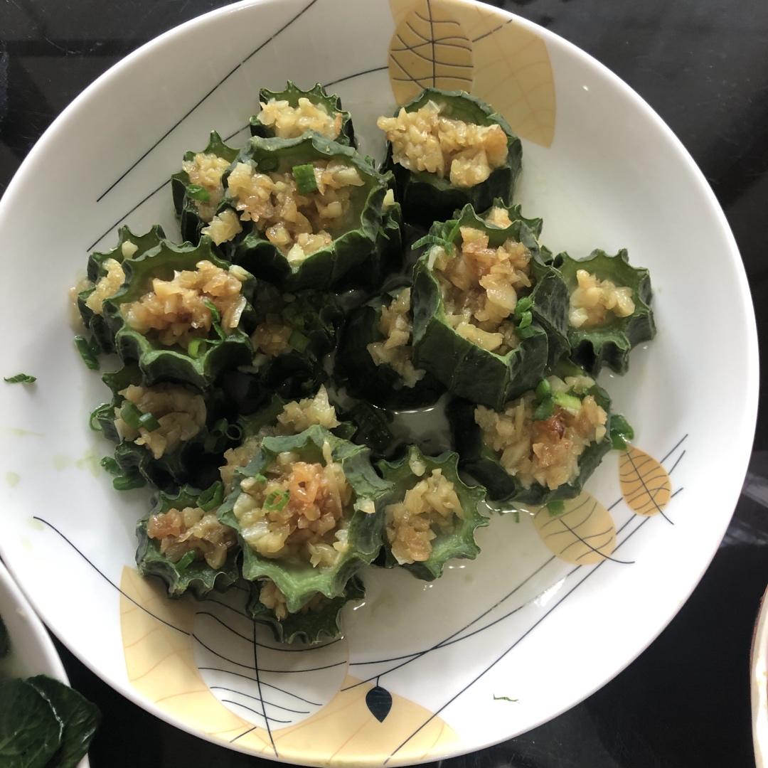 蒜蓉蒸丝瓜