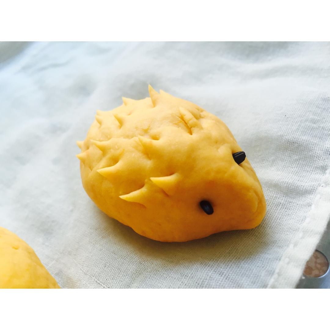 南瓜刺猬馒头