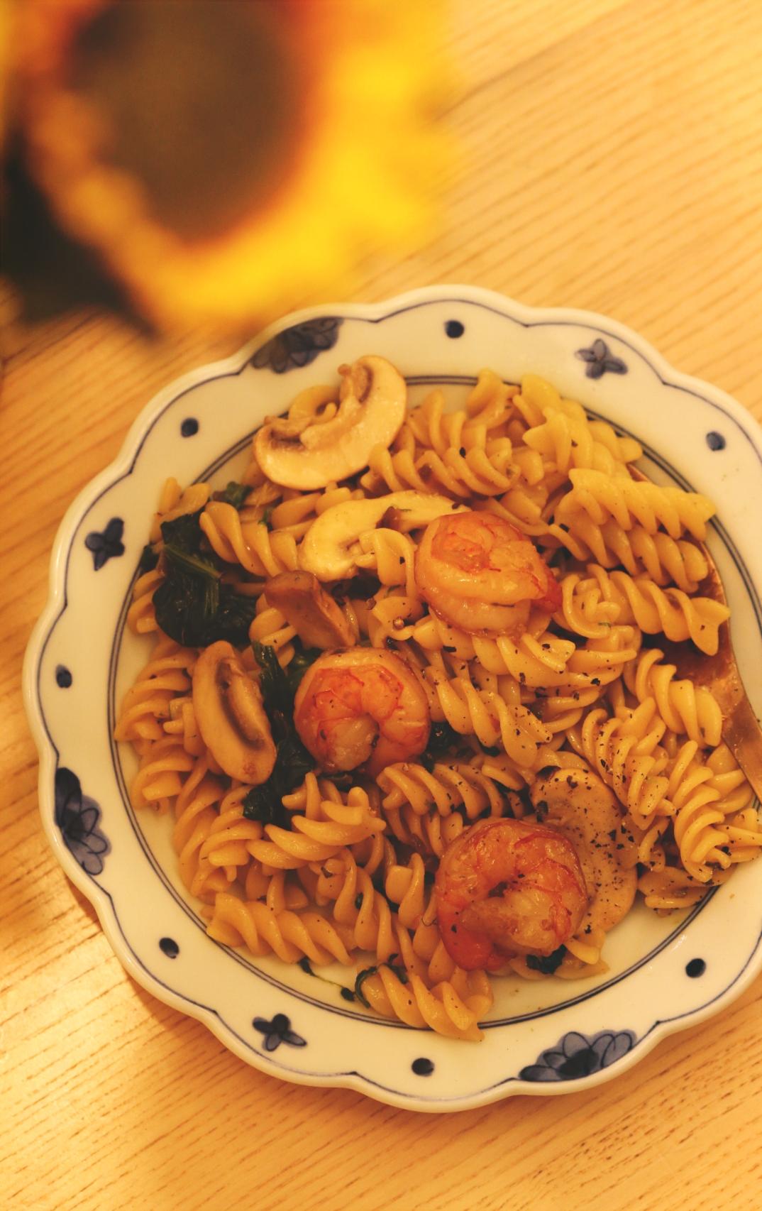 极简极美味之蒜香意大利面