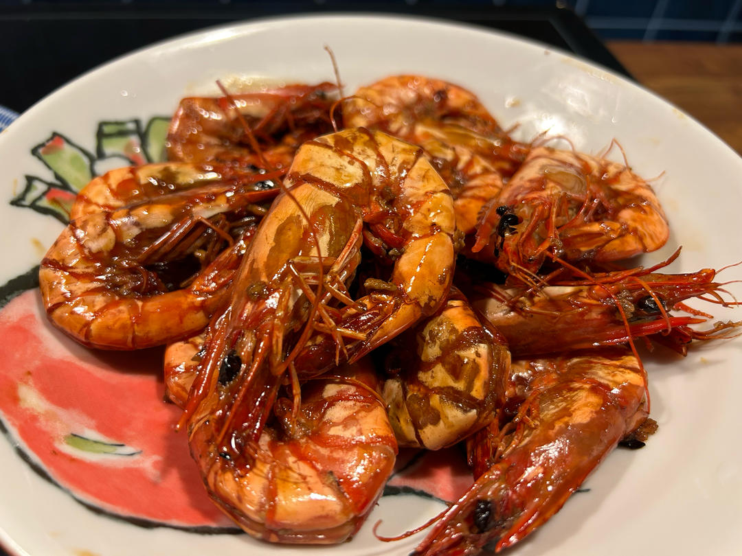 干烧大虾（黑虎虾）