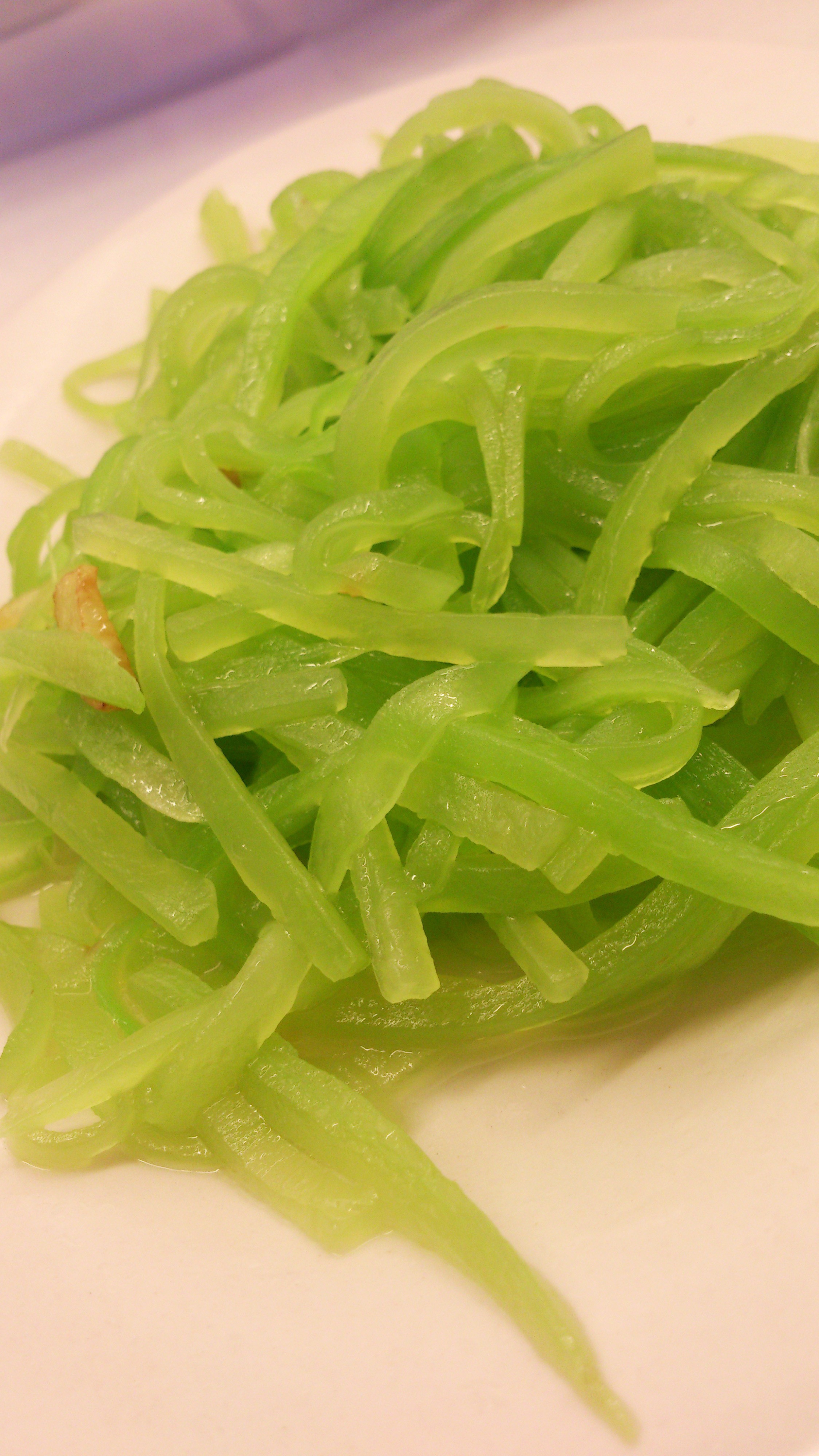 清炒莴笋丝