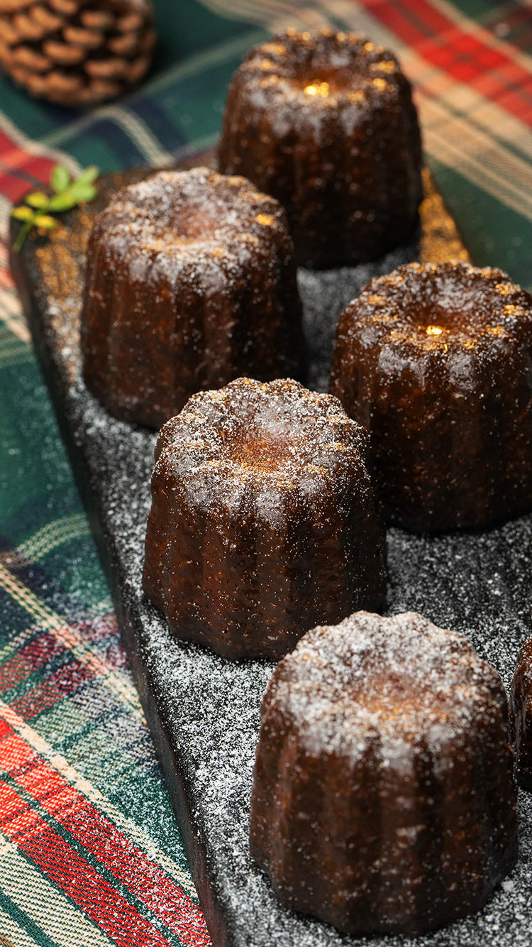 圣诞节家庭可露丽