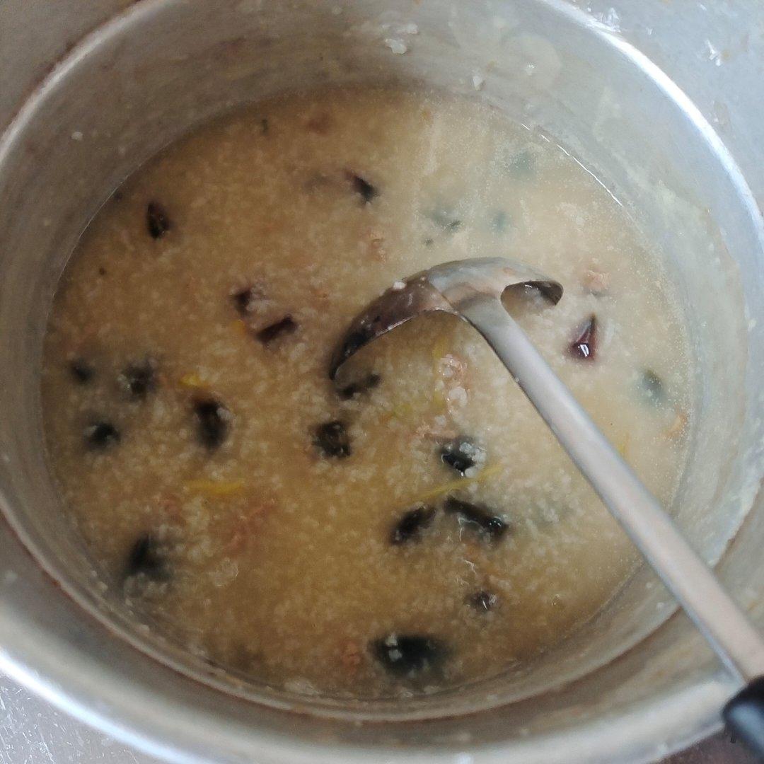 十五分钟快手之香滑皮蛋瘦肉粥(附五分钟电饭煲电压力锅更快捷方法)