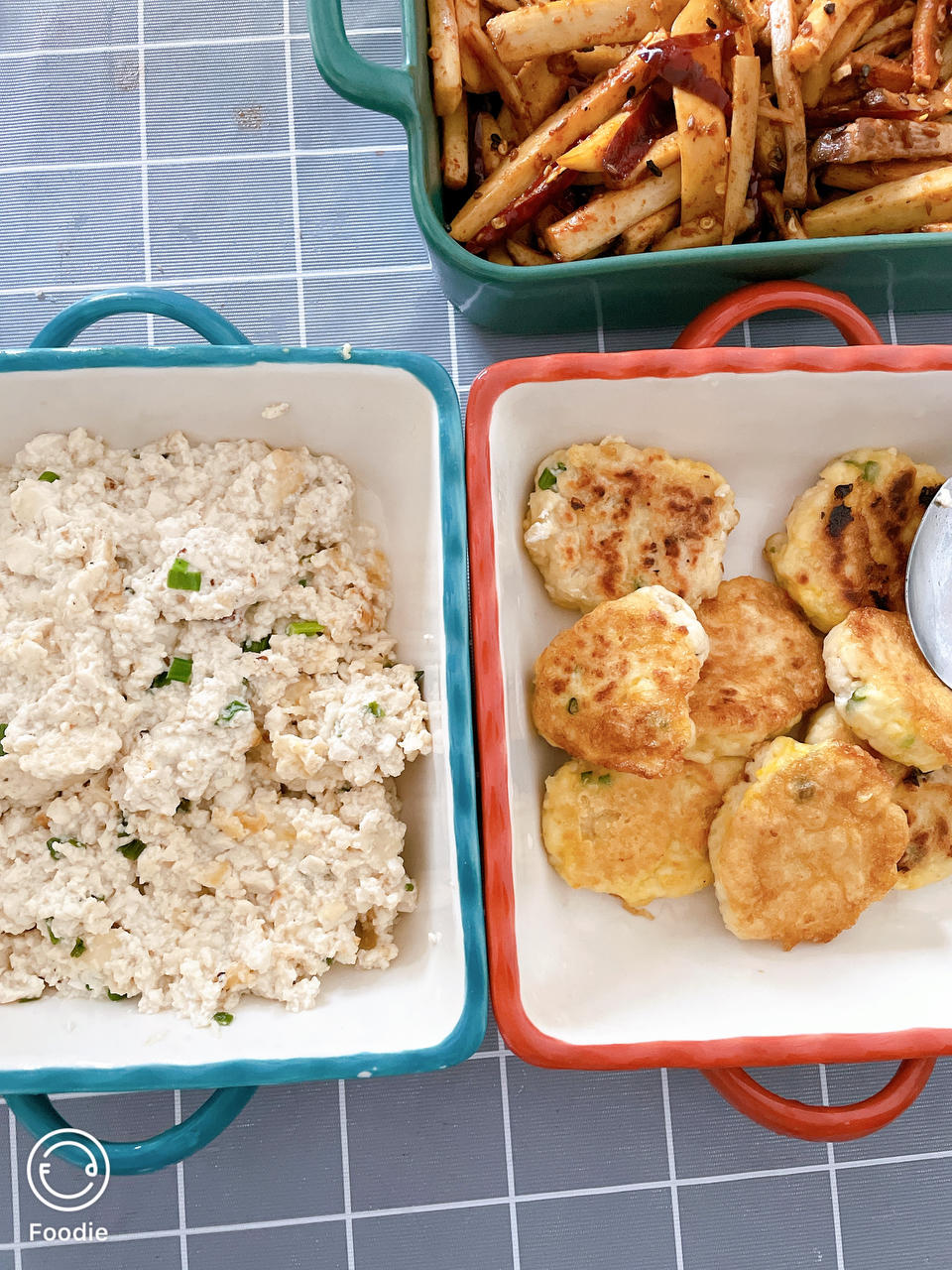 韩国料理——豆腐饼(동그랑땡)