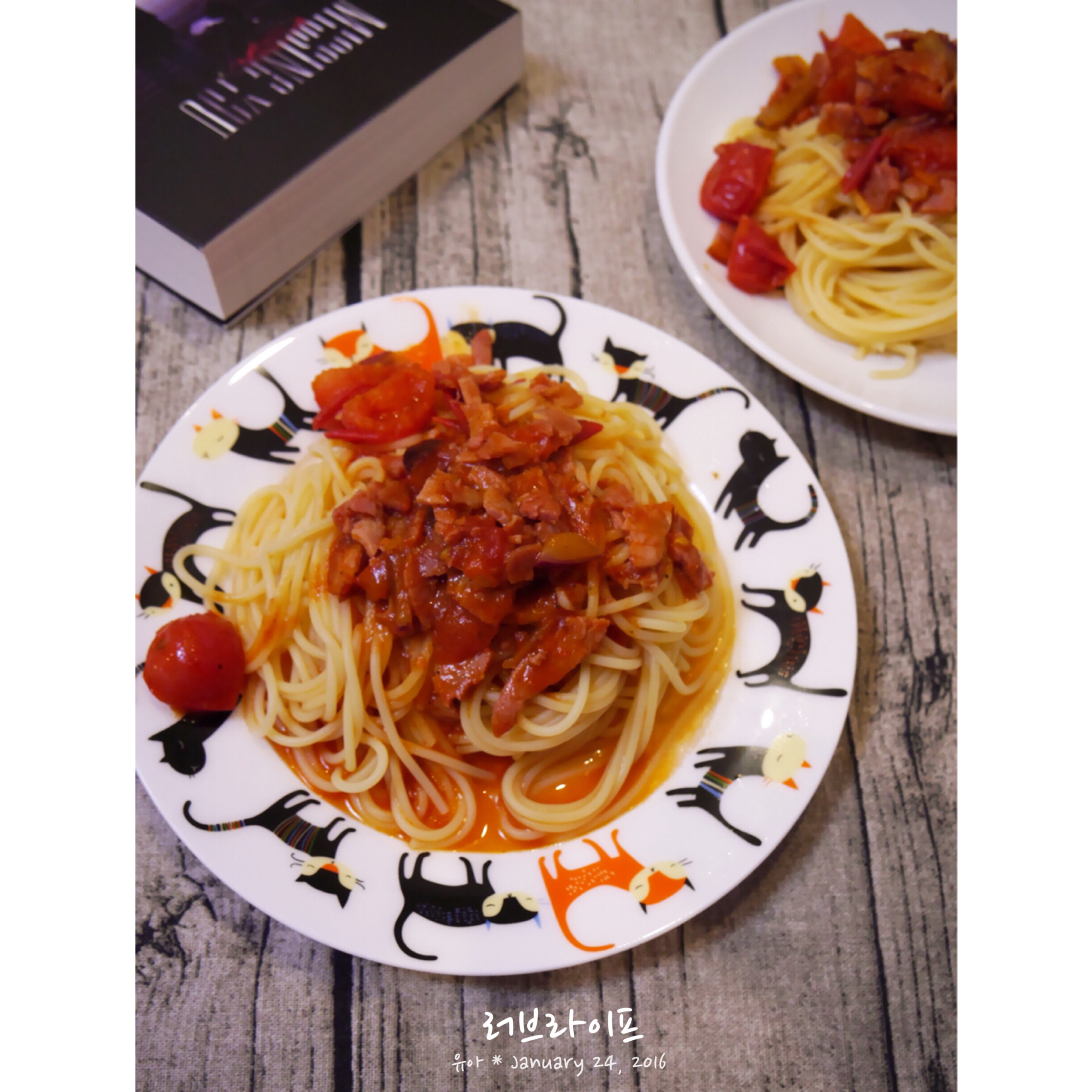 培根番茄意大利面