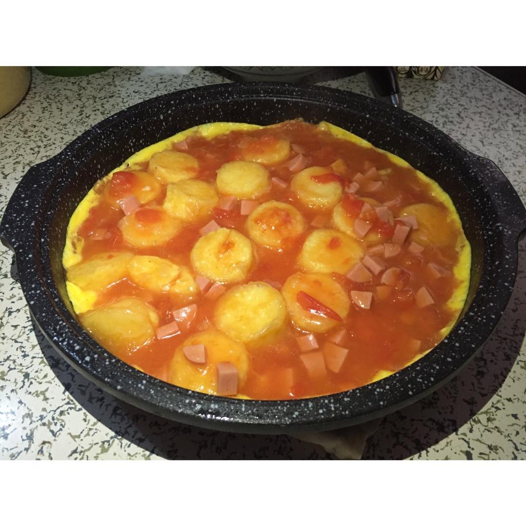 铁板日本豆腐——滋滋响的美味