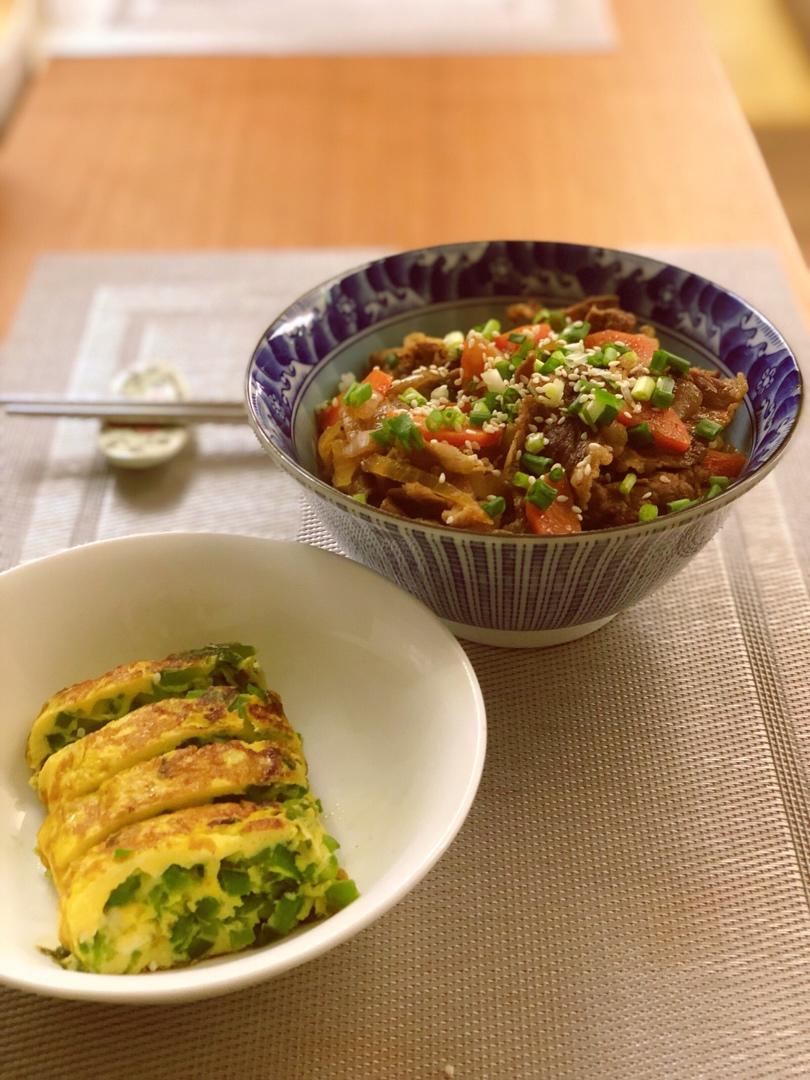 洋葱肥牛饭