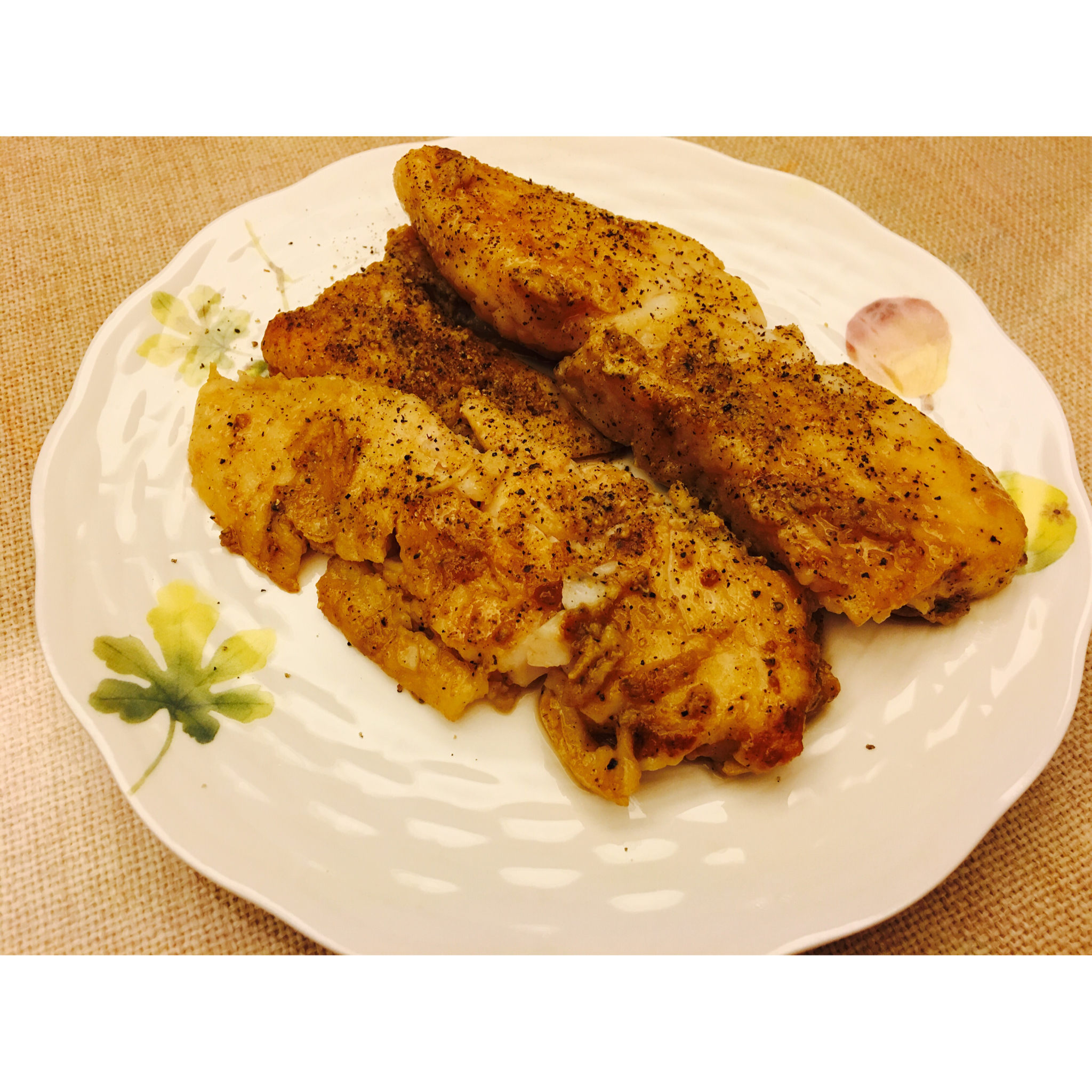 香煎龙利鱼——fit食谱系列