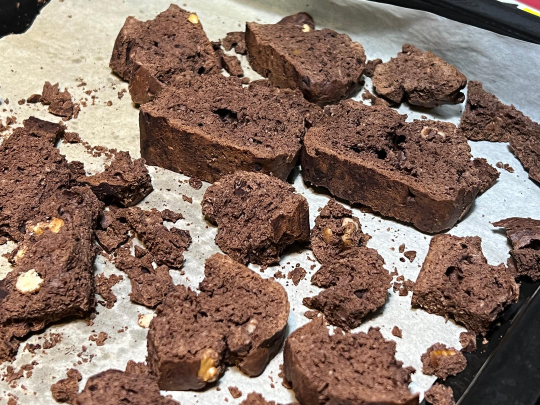 巧克力坚果意式脆饼