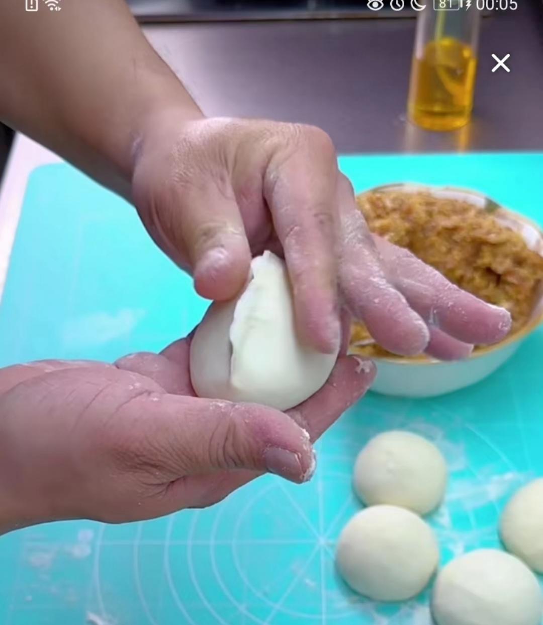 纯奶手撕吐司的做法 步骤1